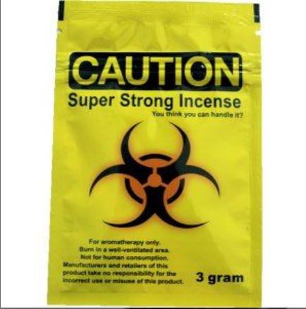 Buy Caution Gold Herbal Incense 3g